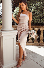 Willow Wrap Dress Blush