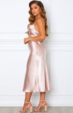 Emilia Midi Dress Blush