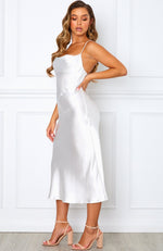 Emilia Midi Dress White