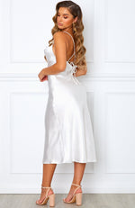 Emilia Midi Dress White