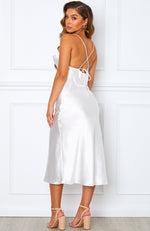 Emilia Midi Dress White