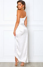 Willow Wrap Dress White