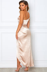 Willow Wrap Dress Champagne