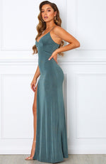 The Ritz Maxi Dress Steel