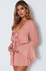 Dream Of Me Playsuit Spot On Peach