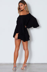 Summer Dreams Romper Black