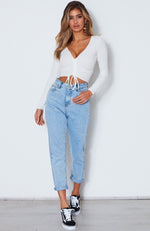 Perri Crop White