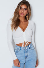 Perri Crop White