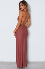 Take Me Back Maxi Dress Dusty Rose