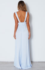 Time Is Up Maxi Dress Baby Blue