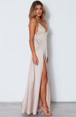 Run Free Maxi Dress Champagne