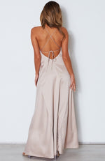 Run Free Maxi Dress Champagne