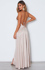 Run Free Maxi Dress Champagne