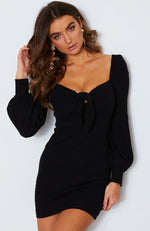 After Dark Mini Dress Black