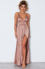 Akela Maxi Dress Bronze