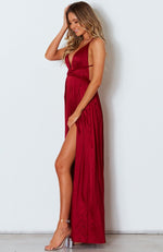 Akela Maxi Dress Wine