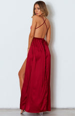 Akela Maxi Dress Wine