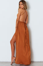 Akela Maxi Dress Rust