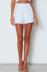 Be My Lover Shorts White