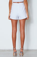 Be My Lover Shorts White