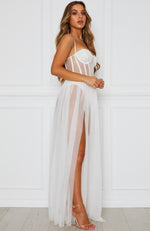 Modern Muse Maxi Dress White