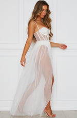 Modern Muse Maxi Dress White