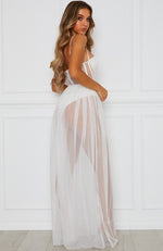 Modern Muse Maxi Dress White