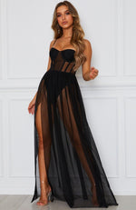 Modern Muse Maxi Dress Black