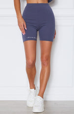 Signature Bike Shorts Charcoal