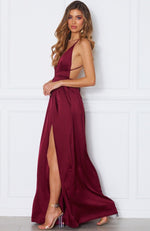 Akela Maxi Dress Merlot