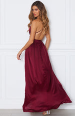 Akela Maxi Dress Merlot