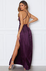 Akela Maxi Dress Plum