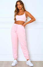 No Sweat Crop Pink