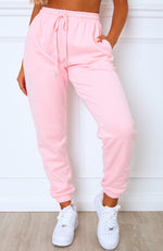 Tied Together Sweatpants Pink