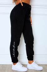 Tied Together Sweatpants Black