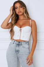 Forever Muse Crop White