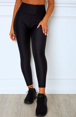 Peyton Panel Leggings Midnight