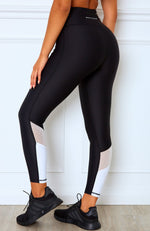 Peyton Panel Leggings Midnight