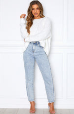 Mix It Up Knit White