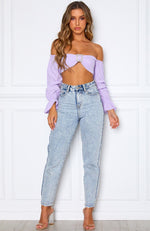 J'Adore Crop Lilac