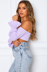 J'Adore Crop Lilac