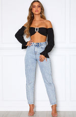 J'Adore Crop Black