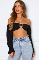 J'Adore Crop Black