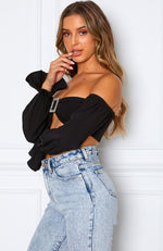 J'Adore Crop Black