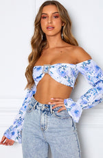 J'Adore Crop Fleur Print