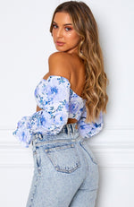 J'Adore Crop Fleur Print