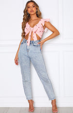 Set Sail Crop Love Heart