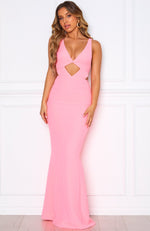 Cannes Gown Neon Pink