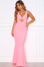 Cannes Gown Neon Pink