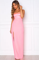 Gala Gown Neon Pink